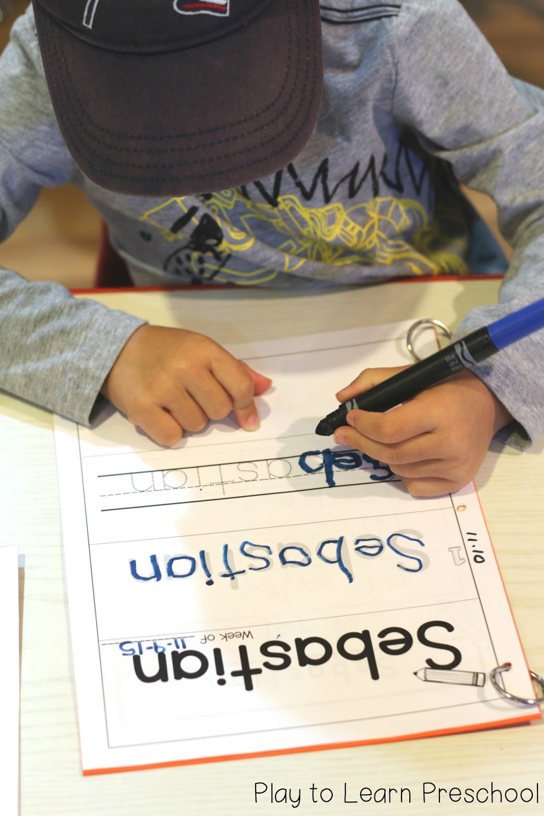 Easy Name Practice Worksheets | Play to Learn Preschool | Bloglovin’